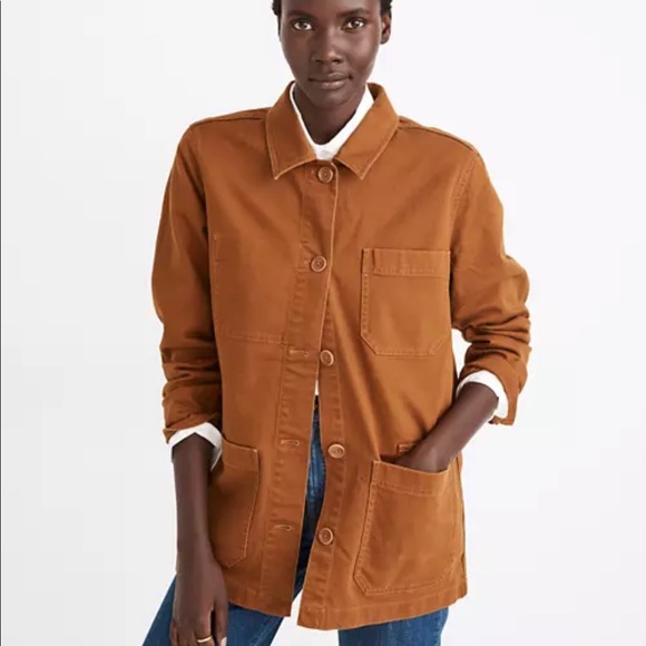 Madewell Jackets & Blazers - Madewell Hollyhurst Oversized Chore Coat